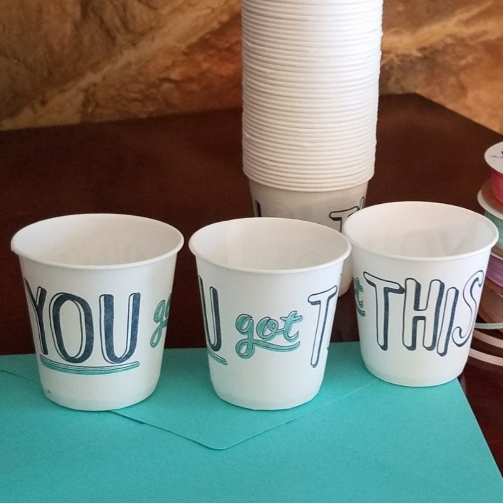 💐4/$16💐 You Got This! Party Cups (20 ct) - Picture 2 of 2